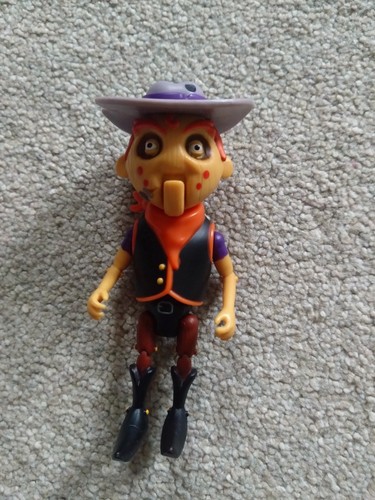 Plastic cowboy figure - plastic,