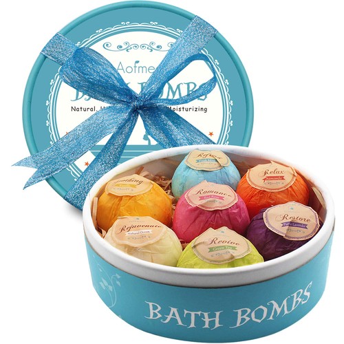 Bath bombs gift set - bath, 7pcs