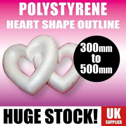 Polystyrene heart shape - heart,