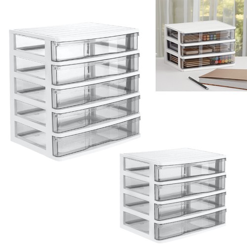 Paper 6 drawers - a4, plastic
