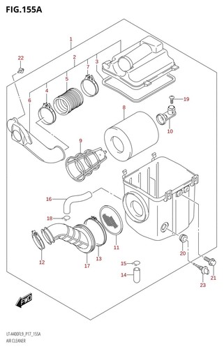 Suzuki genuine atv screw - suzuki,