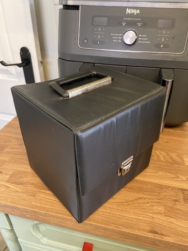 Vintage record carry storage - record,
