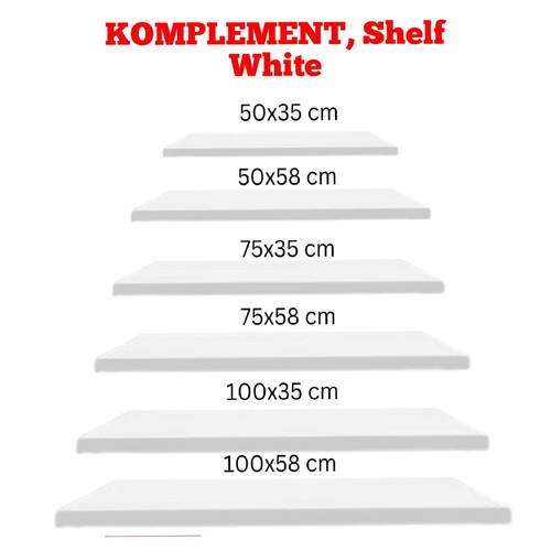 Ikea komplement shelf for - ikea,