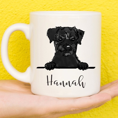 Personalised patterdale - personalised,