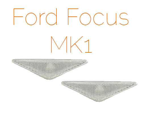 Ford focus mk1 05 white - 2x,