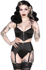 KILLSTAR Webutant Bullet Bra In Black