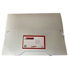 A4 Clear Box File with Elastic