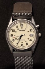 Mens Seiko Kinetic Military