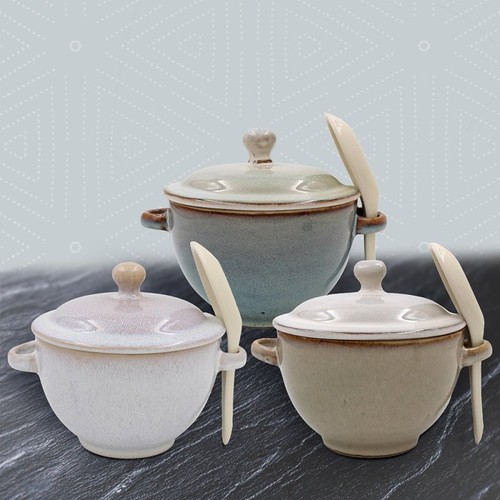 Ceramic reactive glaze soup - reactive,