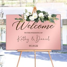 Personalised Wedding Welcome