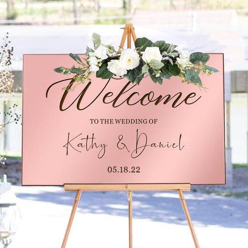 Personalised wedding welcome - personalised,