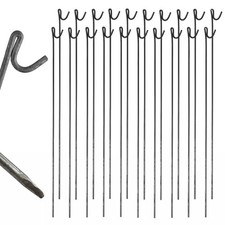 10Pcs Steel Metal Barrier