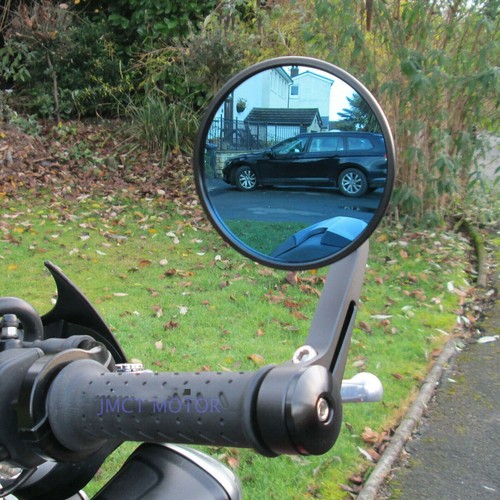 Round handlebar end - round,