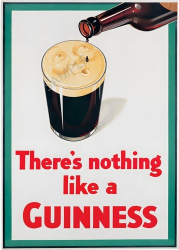 Vintage poster nothing - poster, like