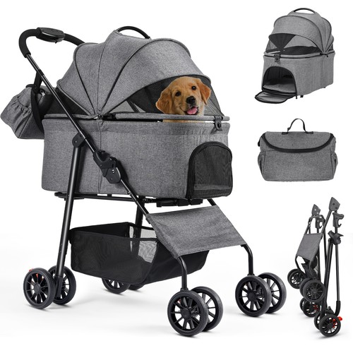 Dog stroller buggy cat pet - dog, buggy,