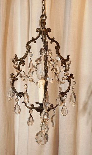 Vintage antique french - french, brass