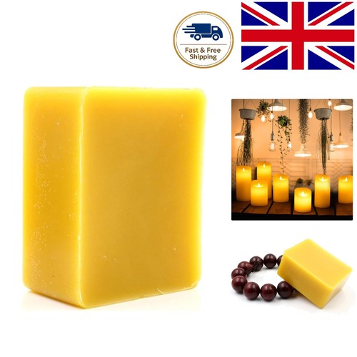 Natural yellow beeswax - yellow, blocks
