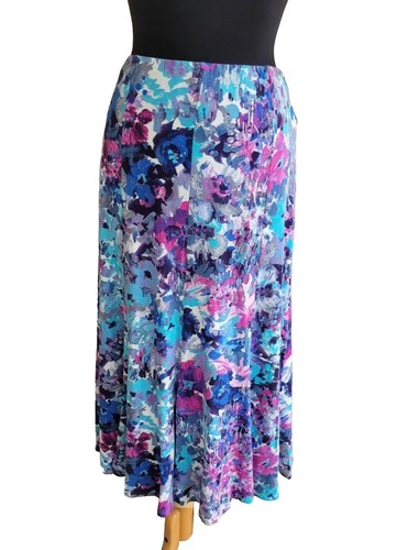 David nieper floral skirt - floral,