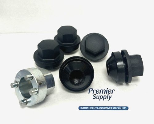 Locking wheel nut kit for - wheel,