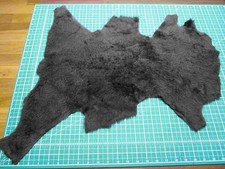 Dark Brown Part Sheepskin Hide