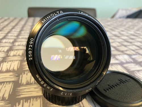 Minolta 58mm rokkor - mc, rokkor-pg
