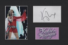 Kylie Minogue Hand Signed
