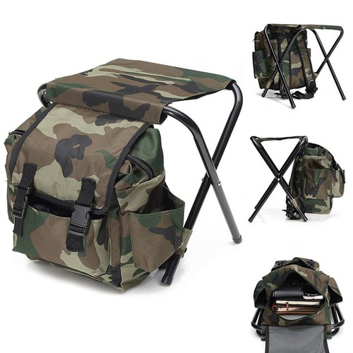 Folding camping chair cooler - camping,