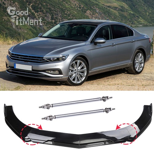 Gloss front bumper - front, spoiler