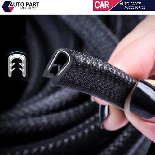 Black car door boot edge - boot,