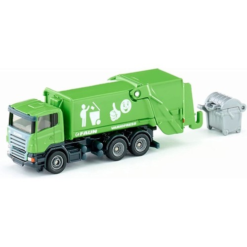 Scania refuse lorry with - scania,