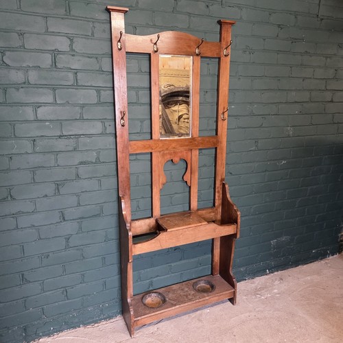 Antique coat hat stand hallway - antique,