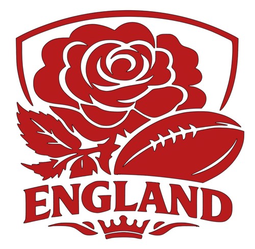 Rugby ball england rose - rugby,