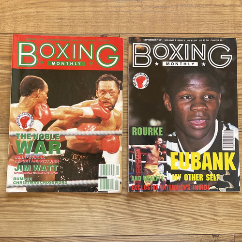 Boxing monthly magazines jan - boxing,