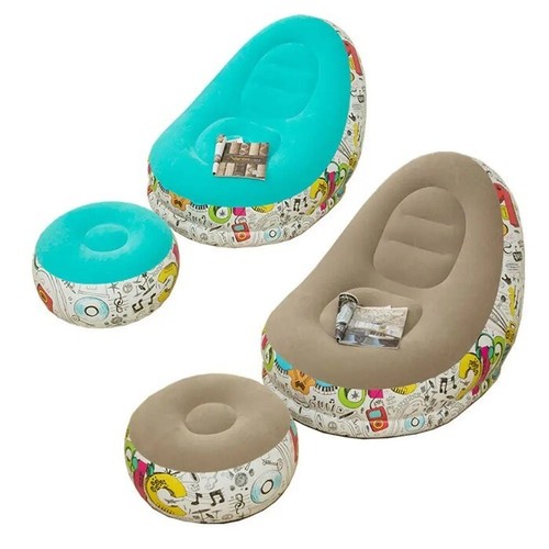 Inflatable camping sofa chair - inflatable,