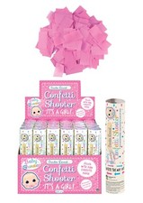 1-20 20cm pink gender reveal  confetti cannons
