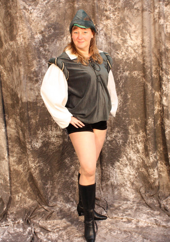 Robin hood fancy dress - hood,