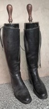 Leather riding boots - leather,