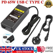65W USB C Type-C AC Adapter
