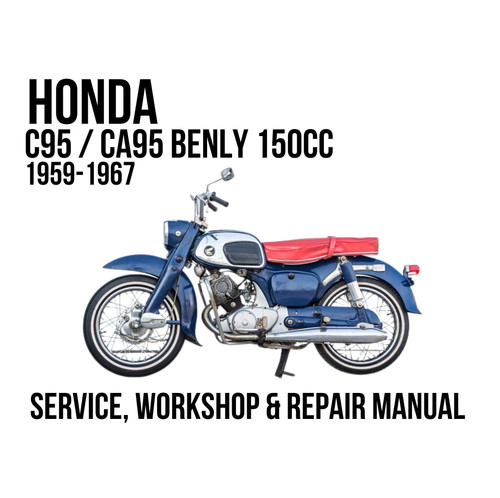 Honda c95 ca95 - c95, 150cc