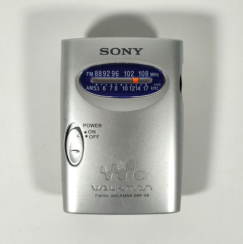 Sony walkman srf - walkman, srf-59