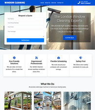 Window Cleaning Business Website | Ready-to-Use Professional Solution