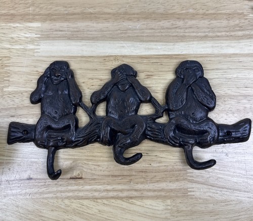 Wise monkey wall hook rack - hook,