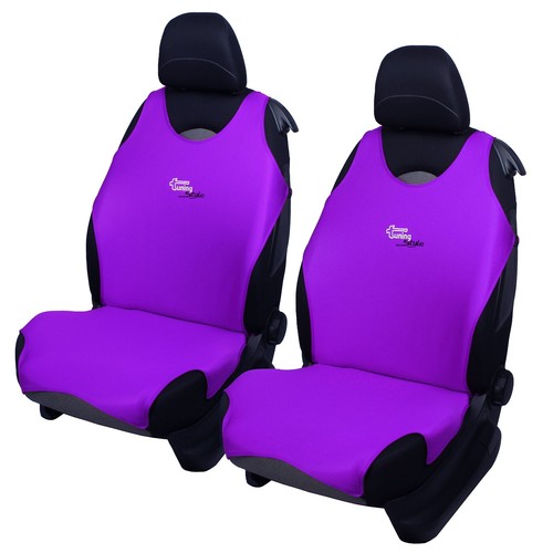 Purple car seat covers - 2,