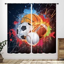 Sports Curtains for Boys