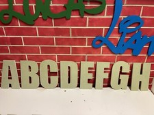 Big 20cm Wooden Letters &