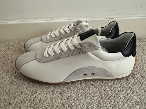 Sandro mens white - mens, leather