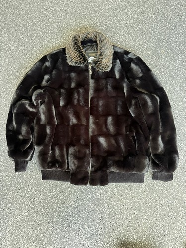 Women faux mink brown - faux, mink,
