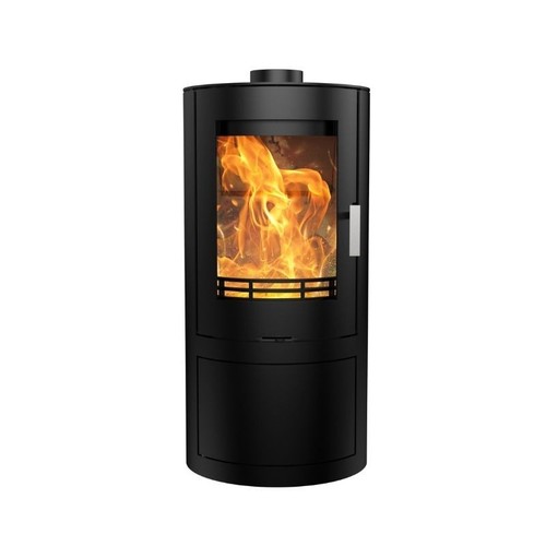 Cylindrical wood burning stove - wood,