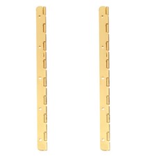 2Pcs brass piano hinge Cabinet