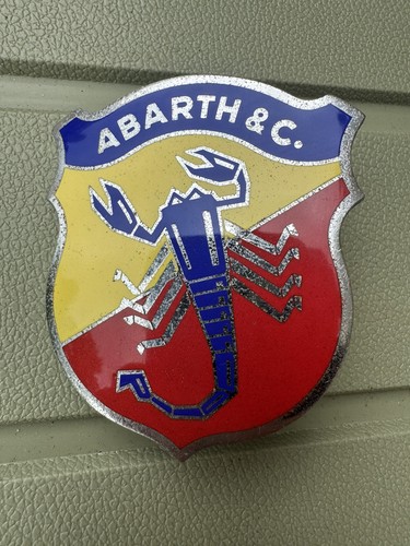 1950 abarth c badge - &,